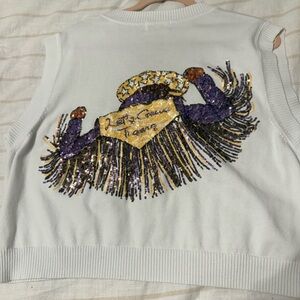 Meet me in Baton Rouge sequin top